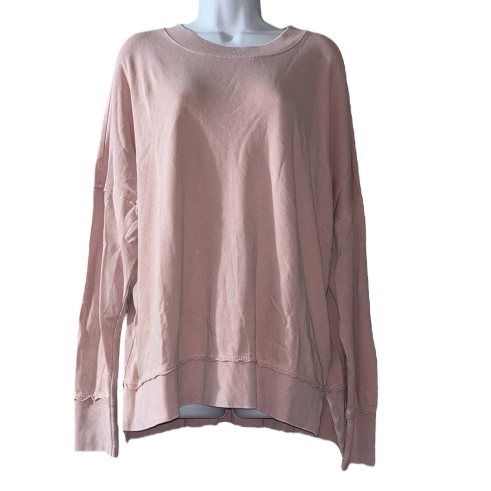 NWOT Easel Women's Pink Long Sleeve Top, Size 1X